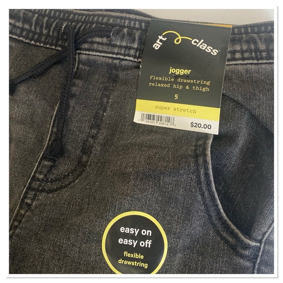 Boy’s Stretch Utility Jogger Pants Art Class - Picture 4 of 4